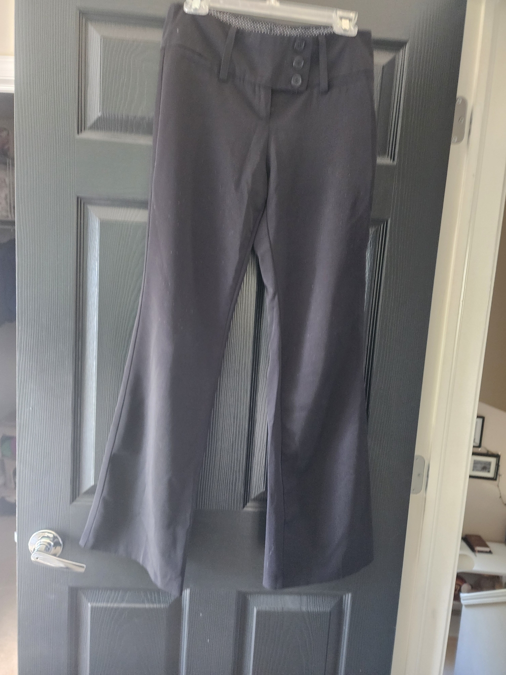 Joe Benbasset Black Straight Leg Pants